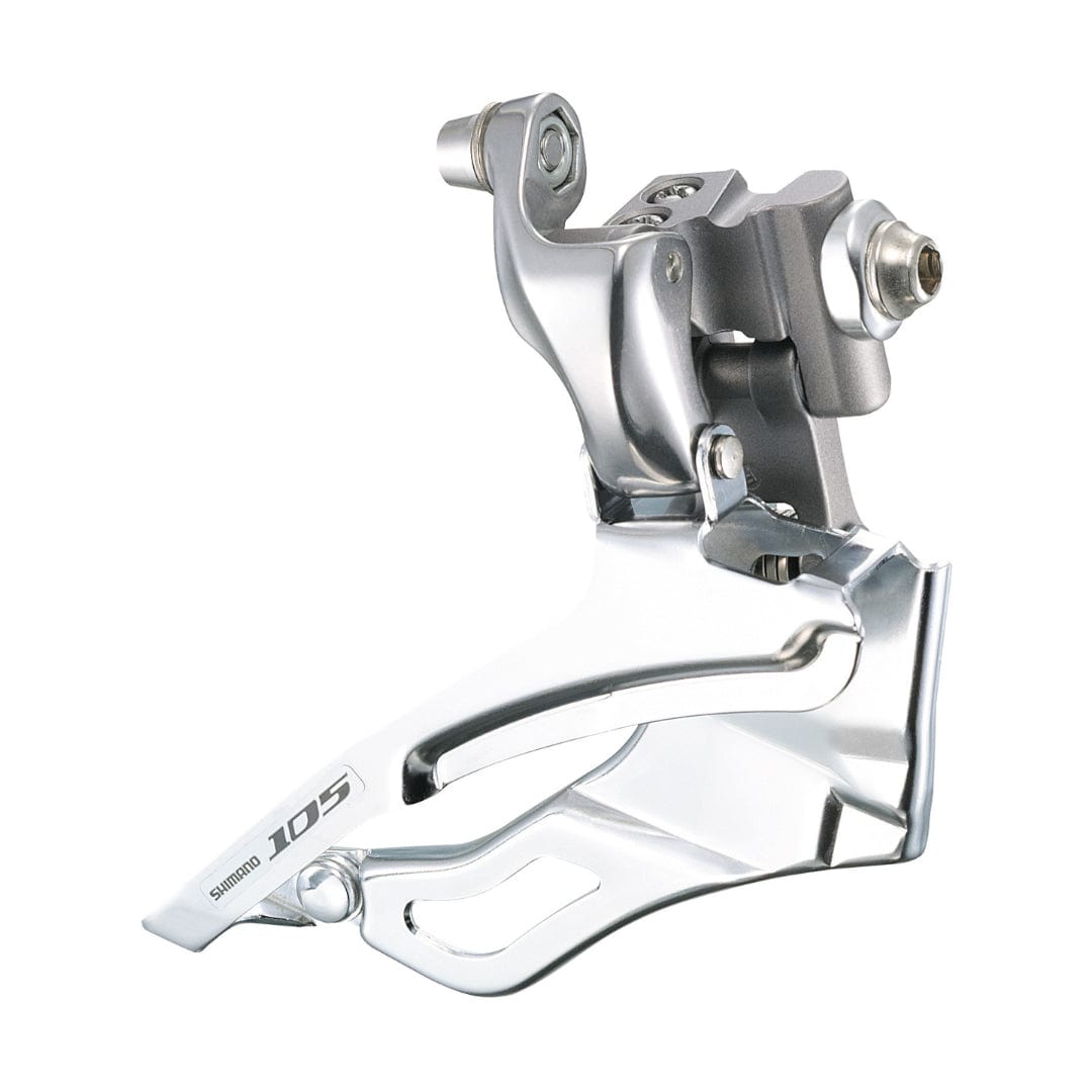 Shimano 105 FD-5700 10-Speed Braze-On Double Front Derailleur Parts - Front Derailleurs - Road