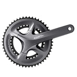 Shimano Claris FC-R2000/R2030 00, Crankset, Road, 8 sp., 24mm, 34/50T, BCD:110, Hollowtech II, 170mm, Grey Road / Track Cranksets