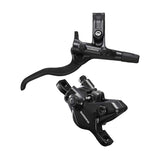 Shimano Deore BL-M4100 / BR-MT410 Rear, Post mount, Disc: Not included, Black MTB Hydraulic Disc Brakes