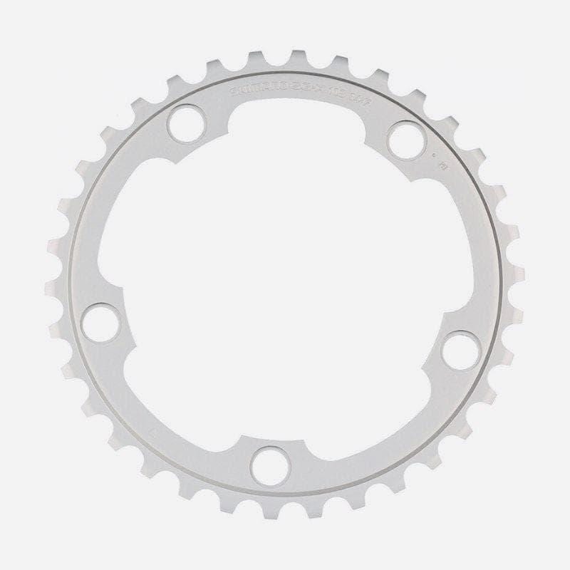 Shimano FC-4650 34T Silver Chainring Parts - Chainrings