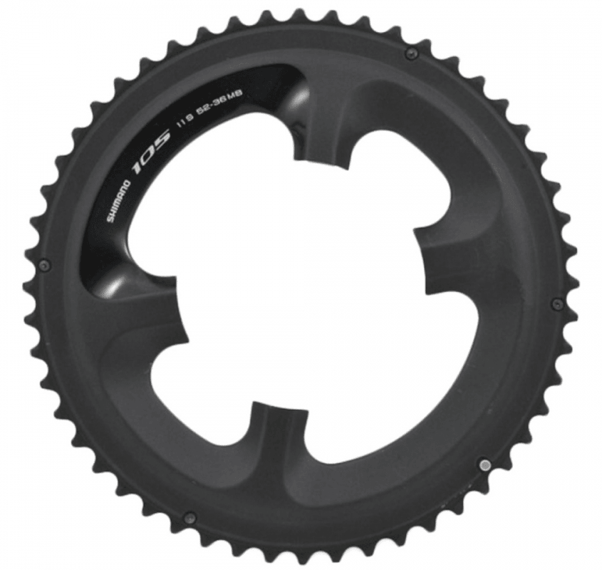 Shimano FC-5800L Chainring 53T-MD (Black) Parts - Chainrings