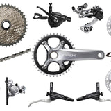 Shimano GRX 810 Limited Groupset 1x Flat-bar 172.5mm Parts - Groupsets - Gravel