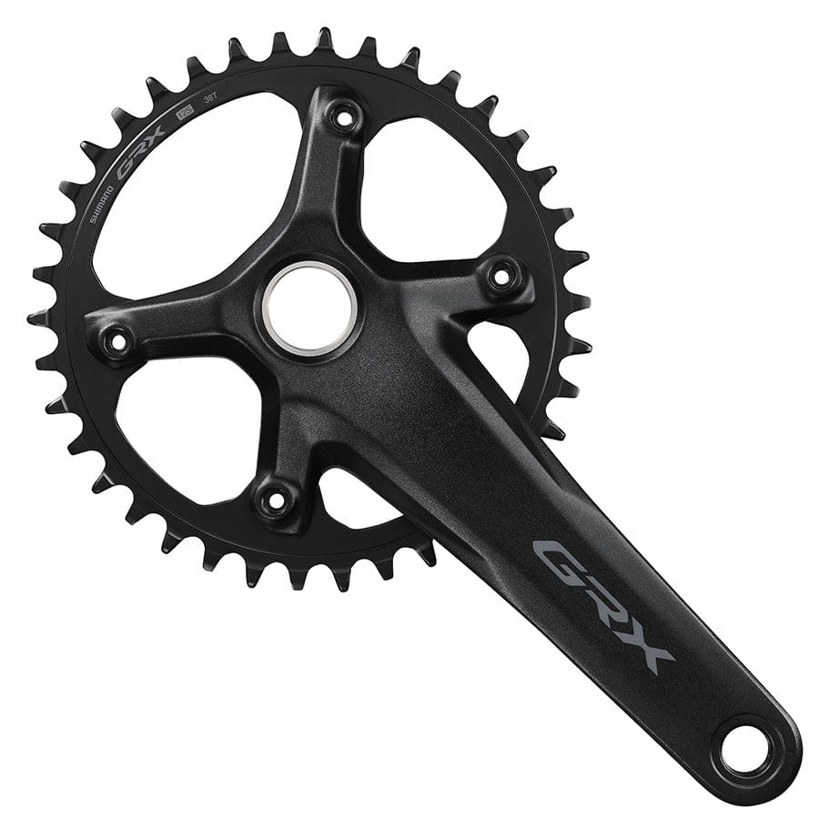 Shimano GRX FC-RX610-1 72.5mm, Black, Road Disc Road / Track Cranksets