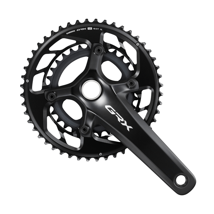 Shimano GRX FC-RX820-2 2x Crankset 170mm / 48-31t Road / Track Cranksets