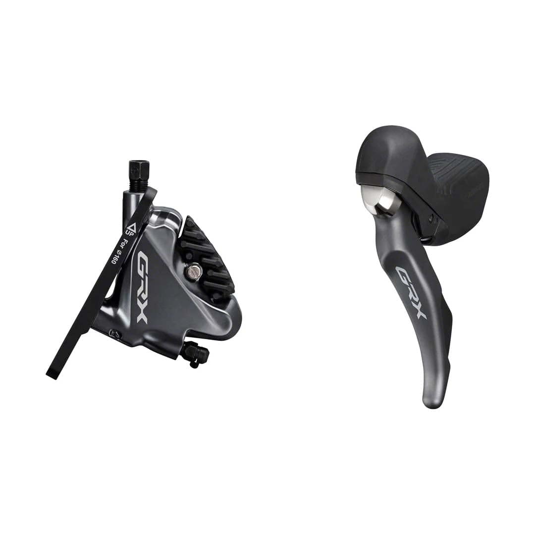 Shimano GRX ST-RX810 Left 2 Speed Hydraulic Brakeset with Caliper Road Hydraulic Disc Brakes