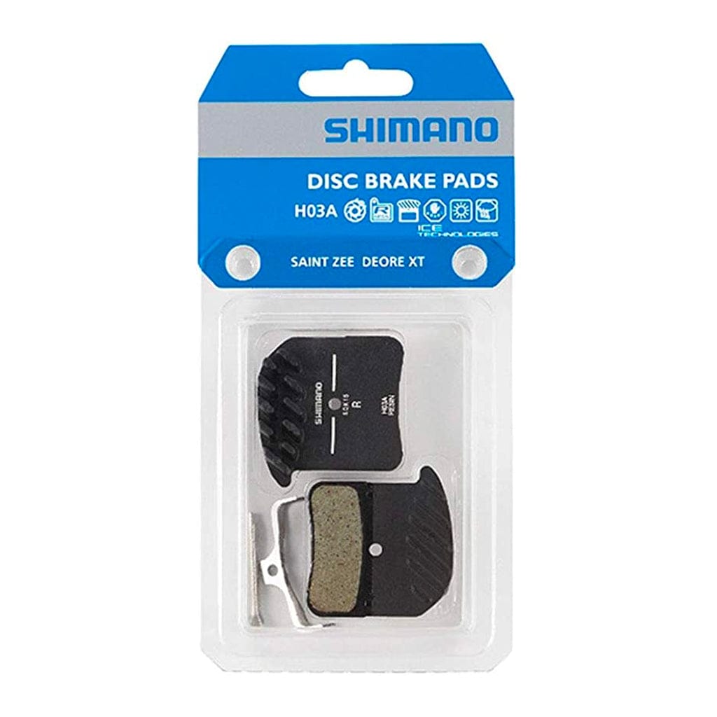 Shimano H03A Resin Disc Brake Pads w/Fin Parts - Brake Pads - Disc