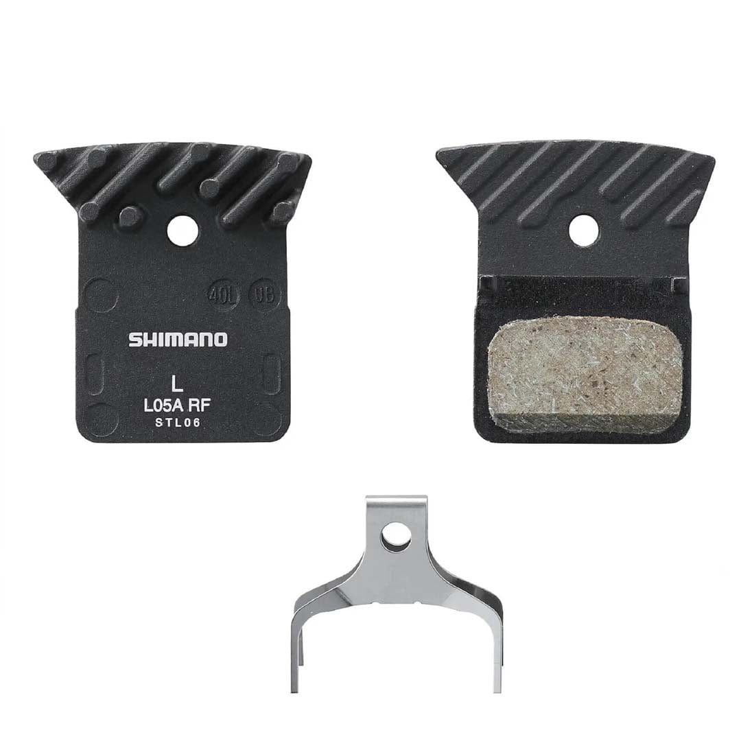 Shimano L05A-RF Resin Disc Brake Pad w/Fin Parts - Brake Pads - Disc