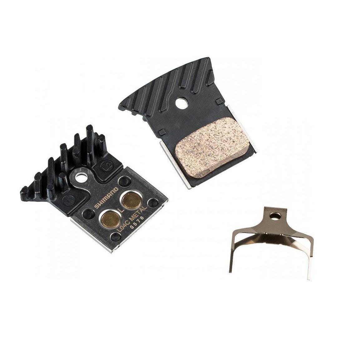 Shimano Metal Pad L04C w/Fin Parts - Brake Pads - Disc