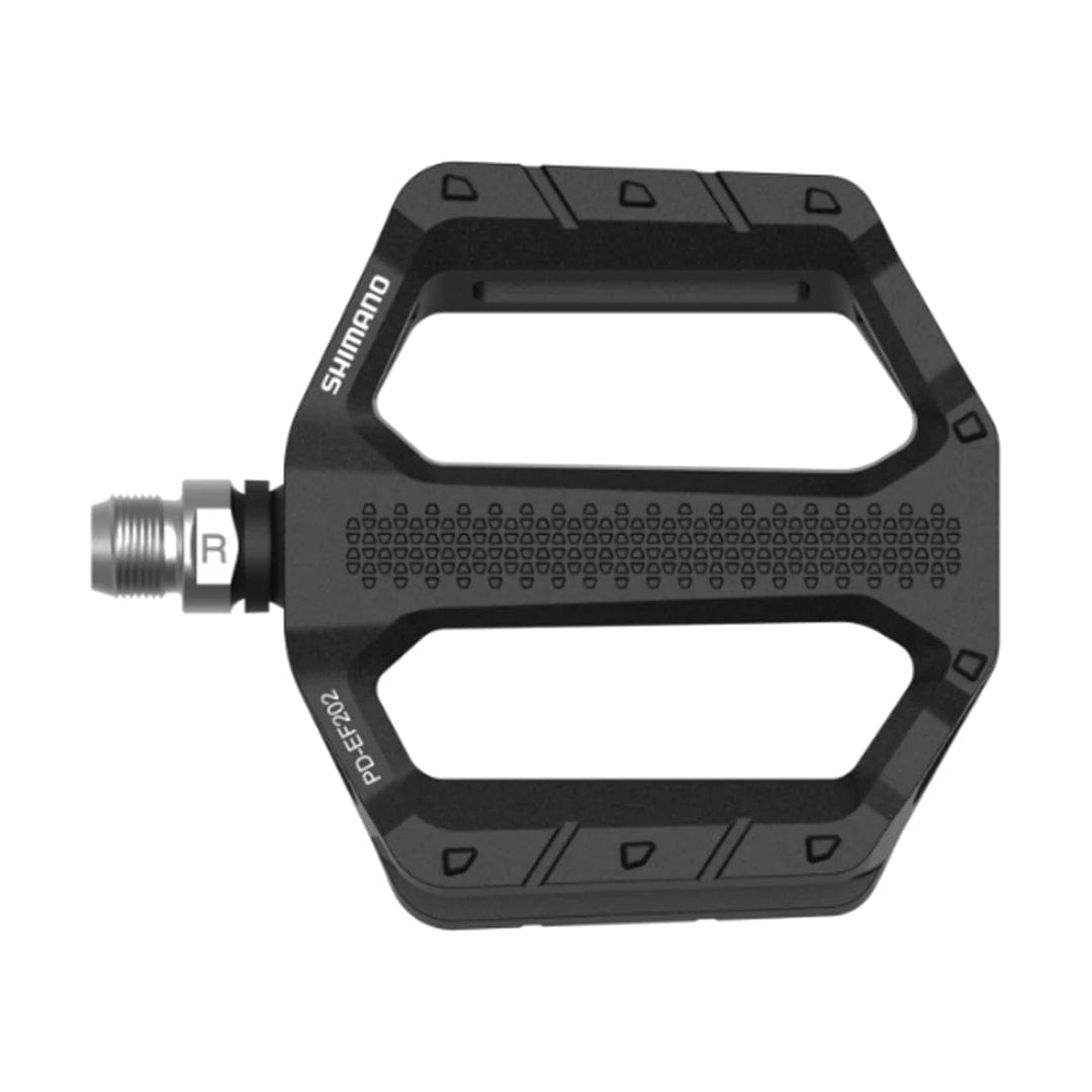 Shimano PD-EF202 Flat Pedal Black Parts - Pedals - Mountain - Flats