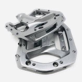 Shimano PD-GR500 Flat Pedals Silver Parts - Pedals - Mountain - Flats