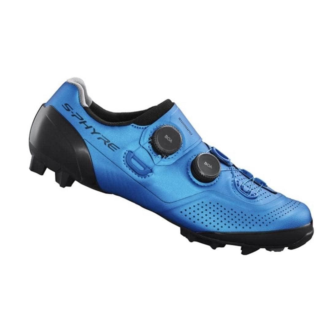Shimano SH-XC902 Wide Shoe Blue / 40 Apparel - Apparel Accessories - Shoes - Mountain - Clip-in