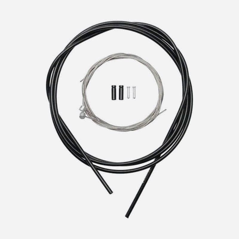 Shimano Stainless Mountain Rear Shift Cable Set Black Parts - Cables & Housing - Shift