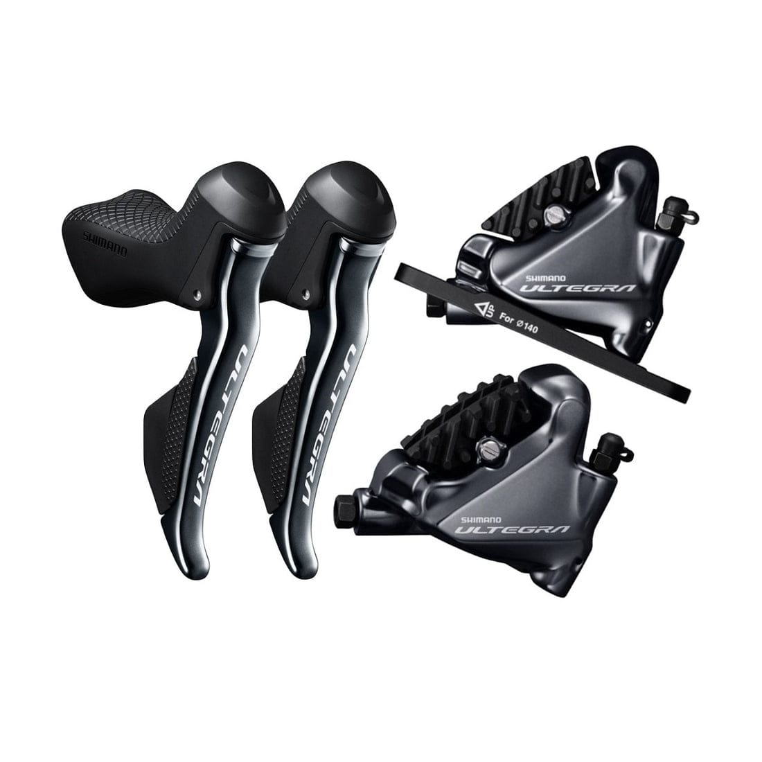 Shimano Ultegra ST-R8070 Di2 Hydraulic Shifter + Calliper Left & Right Set Parts - Shift Levers - Road - Sets