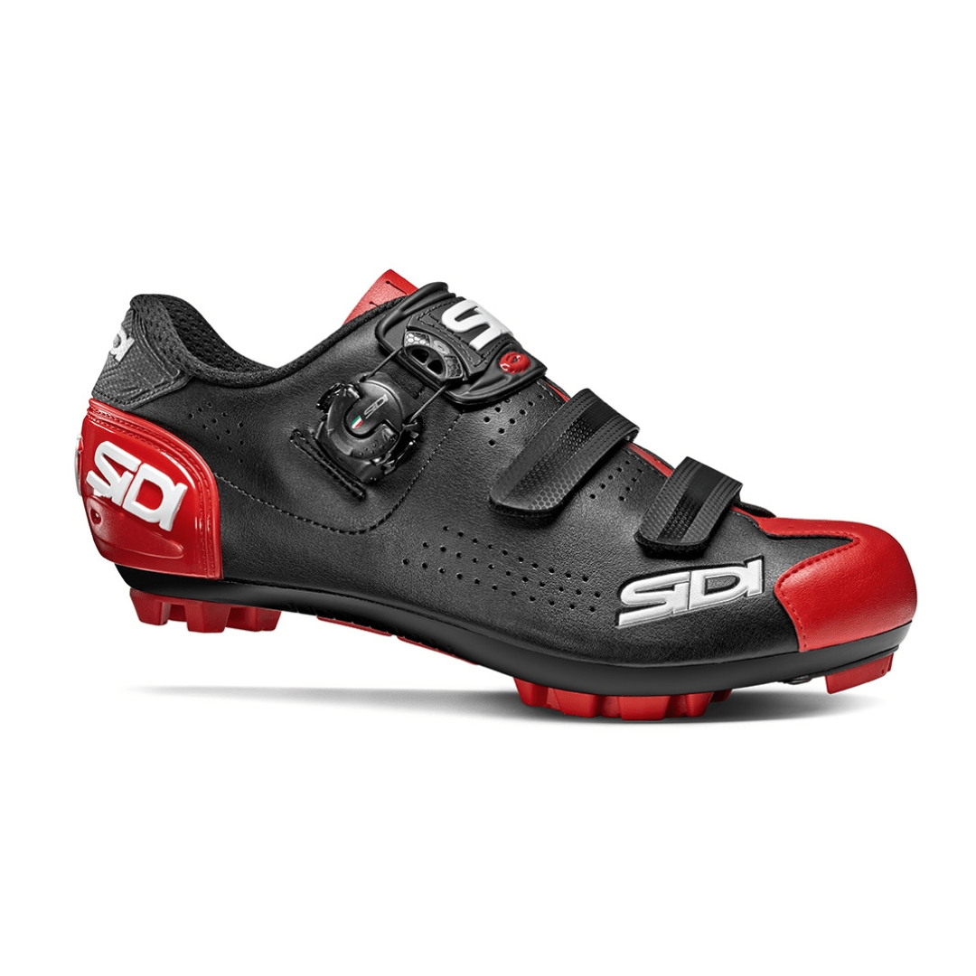 SiDI MTB Trace 2 Shoes Black/Red / 38 Apparel - Apparel Accessories - Shoes - Mountain - Clip-in