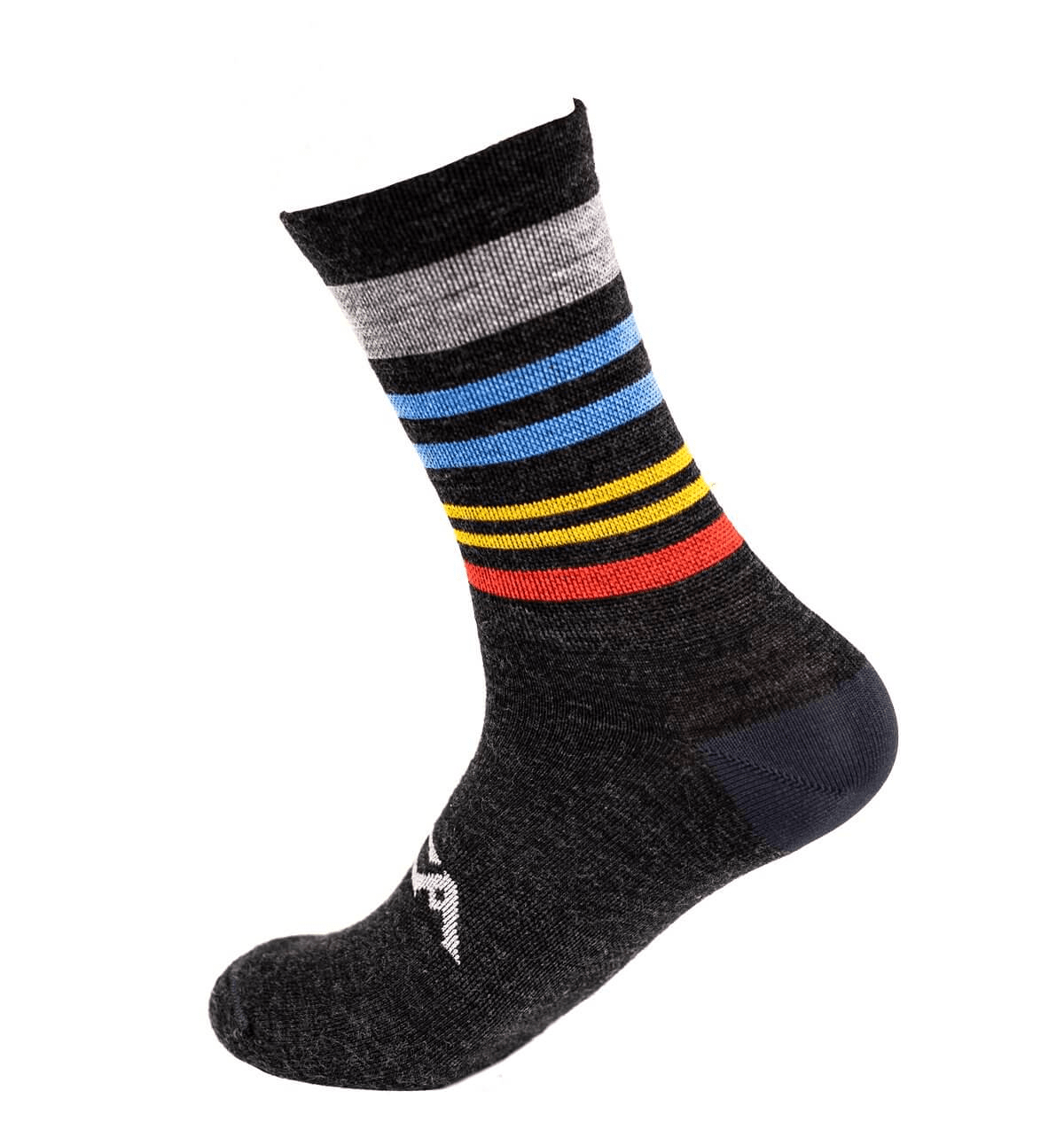 SILCA Gravel Wool Socks XXL / Mondrian Stripes Apparel - Clothing - Socks