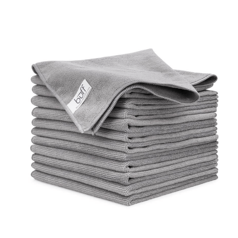 SILCA Pro Microfiber Towels Grey 12 Unit Pack Accessories - Maintenance - Brushes & Cloths
