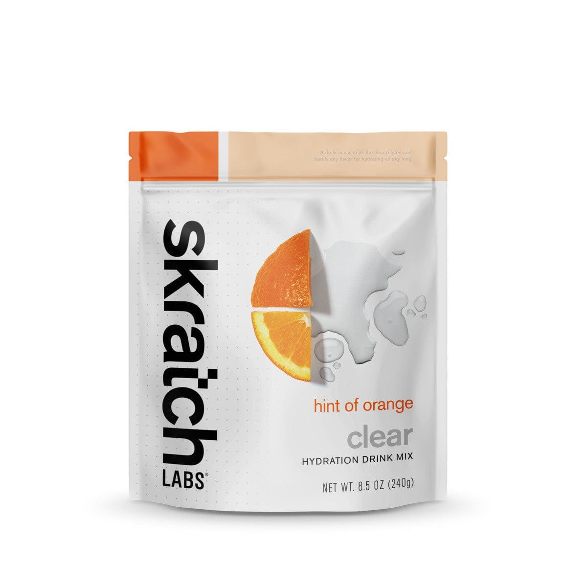 Skratch Labs Clear Drink Mix 240g Hint of Orange Other - Nutrition - Drink Mixes