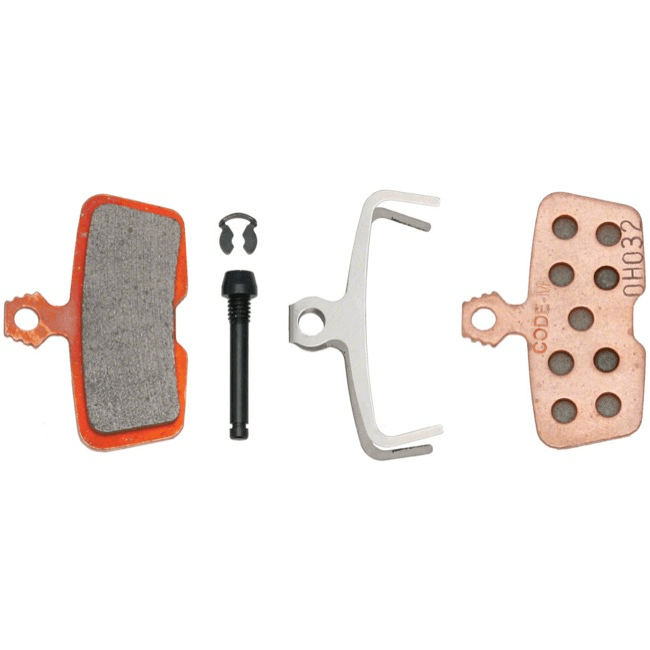 SRAM Code 2011+ / Guide RE / G2 RE Organic Aluminum Quiet Disc Brake Pads Parts - Brake Pads - Disc