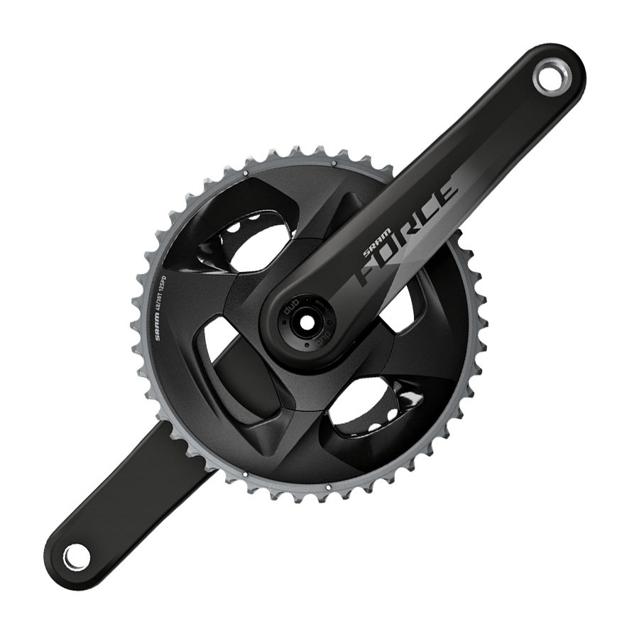 SRAM Force AXS Crankset 2x 165mm / 48/35 DUB Parts - Cranksets