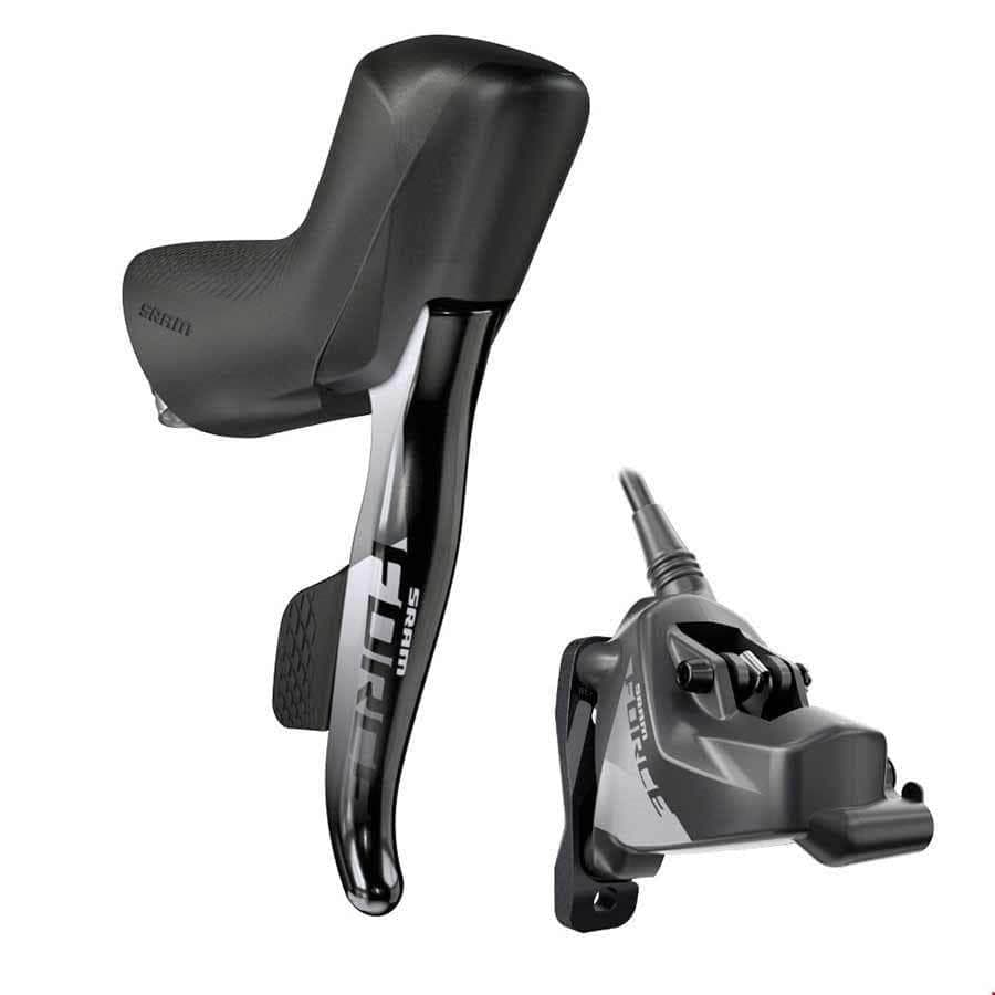 SRAM Force eTap AXS D1 HRD Flat Mount Shifter + Caliper Rear Road Hydraulic Disc Brakes