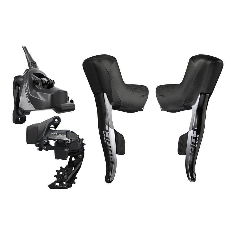 SRAM Force eTap AXS HRD 1x Flat Mount Hydraulic Disc Build Kit 6-Bolt Parts - Groupsets - Road