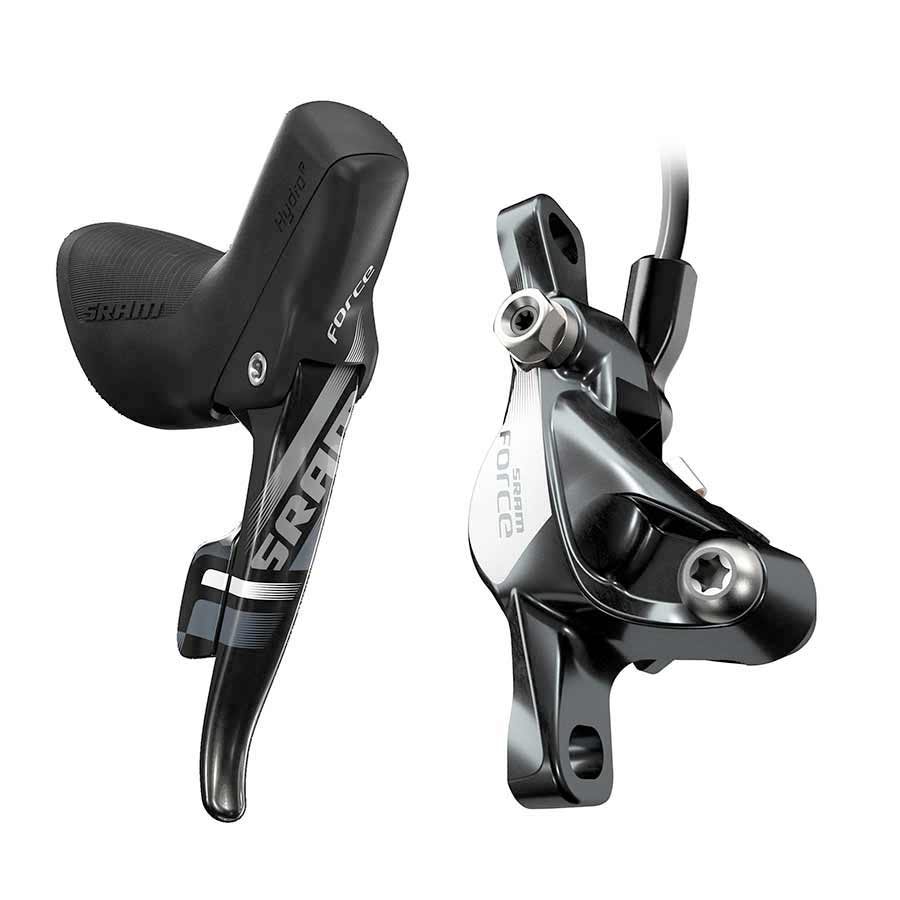 SRAM Force Road disc brake with shift/brake lever combo, Flat Mount, Rear, 11sp Front, 2sp Parts - Shift Levers - Road - Sets