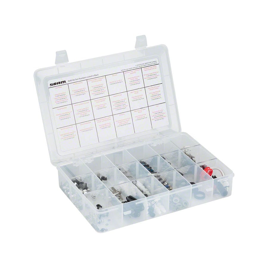 SRAM Guide Spare Parts Tackle Box SRAM, Guide Spare Parts Tackle Box, 11.5018.035.000 Disc Brake Parts and Accessories