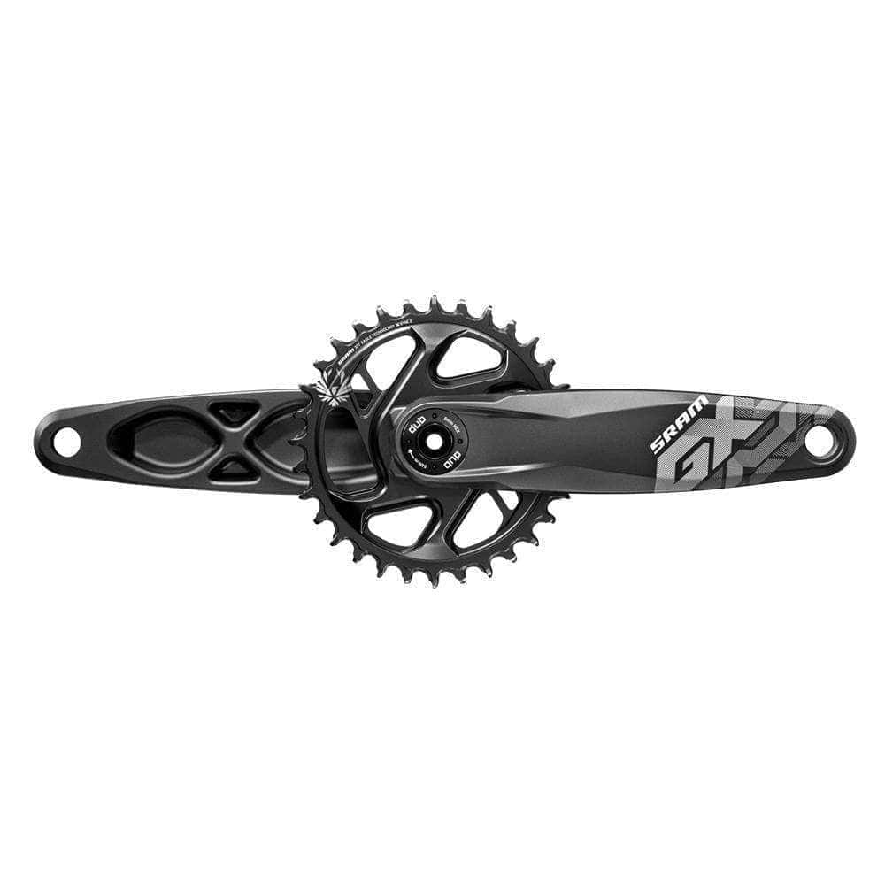 SRAM GX Eagle DUB Crankset 170mm 32t X-SYNC 2 Direct Mount Chainring, Black, MTB (Non Boost) Parts - Cranksets