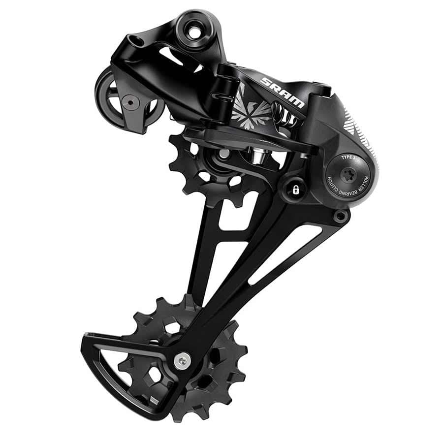 SRAM NX Eagle SRAM, NX Eagle, Rear Derailleur, Speed: 12, Cage: Long, Black Parts - Rear Derailleurs - Mountain