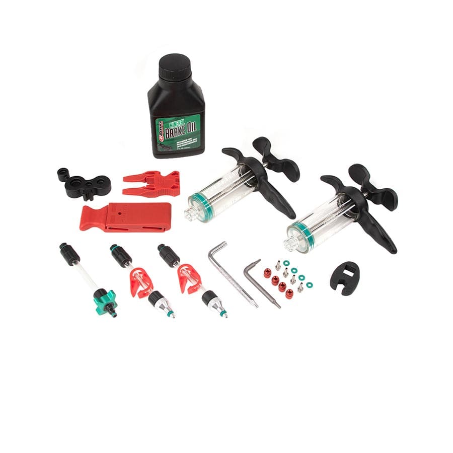 SRAM Pro Mineral Oil Bleed Kit v2 with Mineral Oil Disc Brake Bleed Kits and Fluids