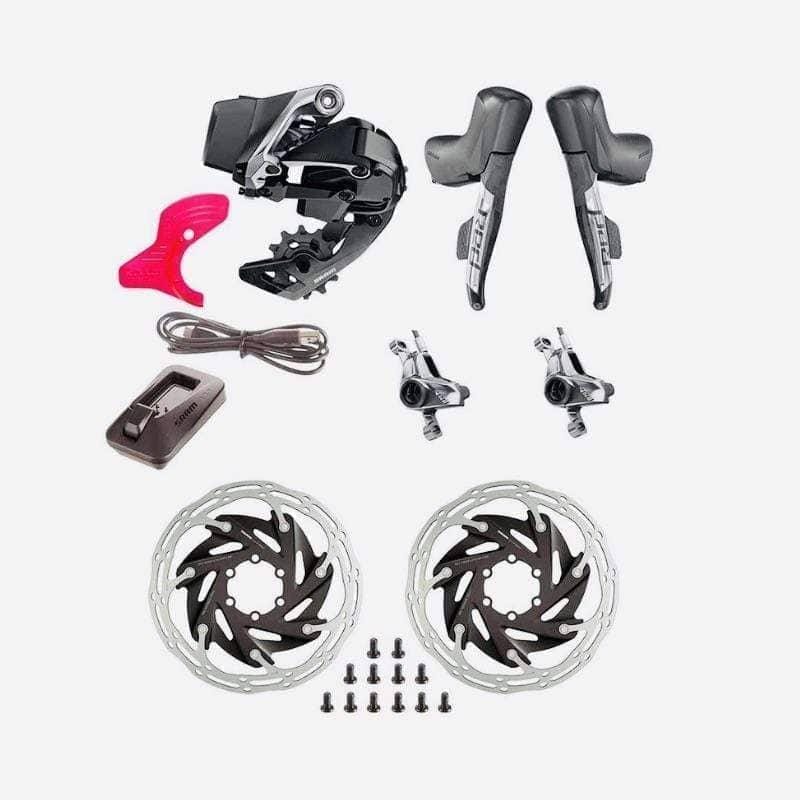 SRAM RED AXS Hydro Build Kit 1x Flat Mount Parts - Groupsets - Road