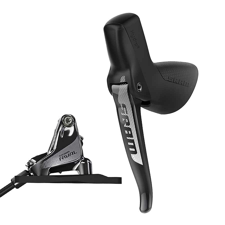 SRAM Rival1 HRD HRD, Road Hydraulic Disc Brake, Front, Flat mount, Dropper Remote, Black Road Hydraulic Disc Brakes