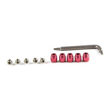 SRAM Stealthamajig Olive and Barb Red/Silver Bag of 5 Parts - Brake Small Parts