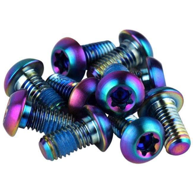 SRAM Titanium T25 Rainbow Rotor Bolt Kit Parts - Brake Small Parts