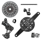 SRAM X0 T-Type Pedal Assist 104BCD - cranks not included, Kit Mountain