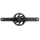 SRAM, XX1 Eagle DUB, Crankset, Speed: 11/12, Spindle: 28.99mm, BCD: Direct Mount, 32, DUB, 170mm, Grey, 55mm 11/12, Spindle: 28.99mm, BCD: Direct Mount SRAM 3 Bolt, 30, DUB, 170mm, Black, Fat Bike 4'' Parts - Cranksets