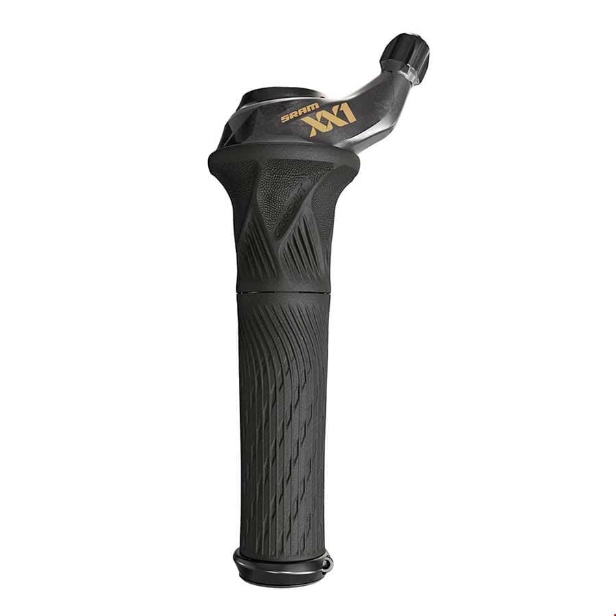 SRAM XX1 Eagle Grip Shift Twist Shifter, Speed: 12, Gold MTB Twist Shifters