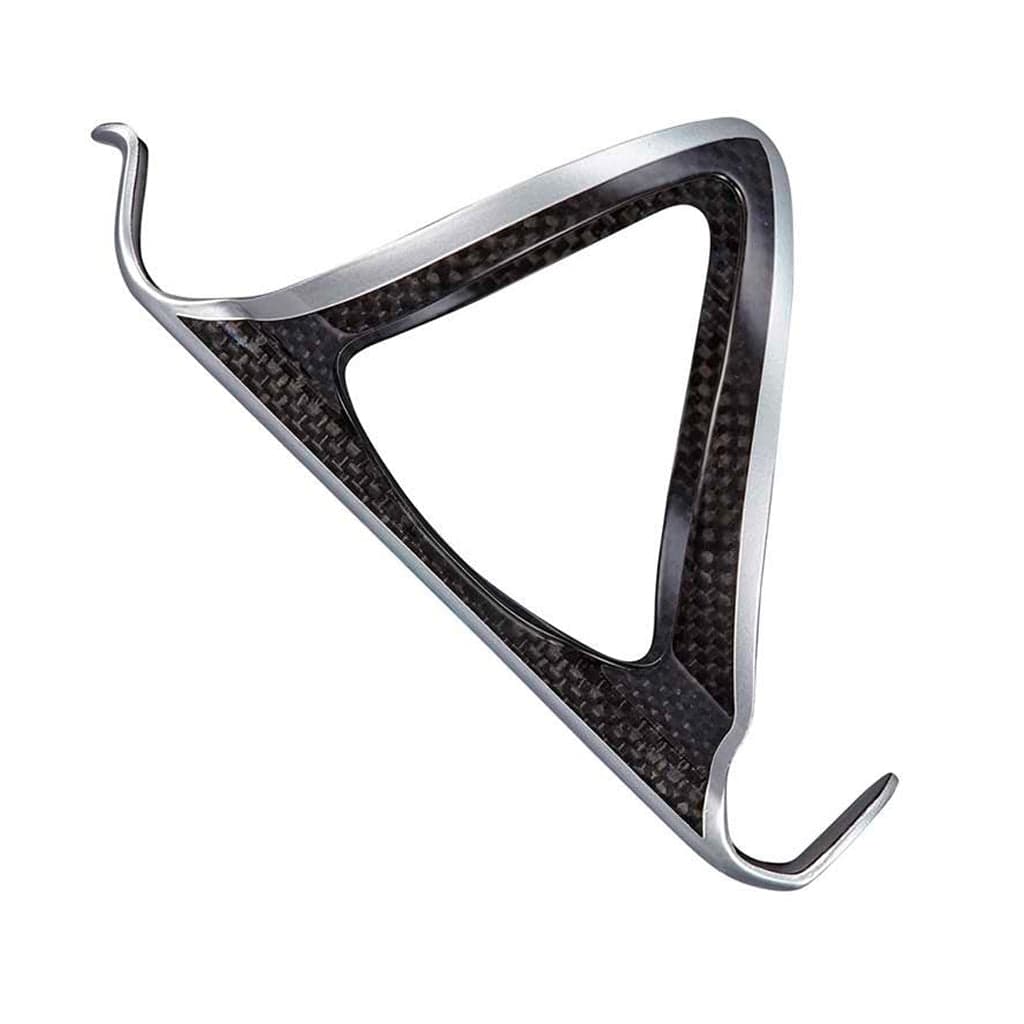 Supacaz Fly Bottle Cage Carbon Silver Bottle Cages