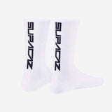 Supacaz SupaSox Straight Up SL Socks White/Black / S/M Apparel - Clothing - Socks