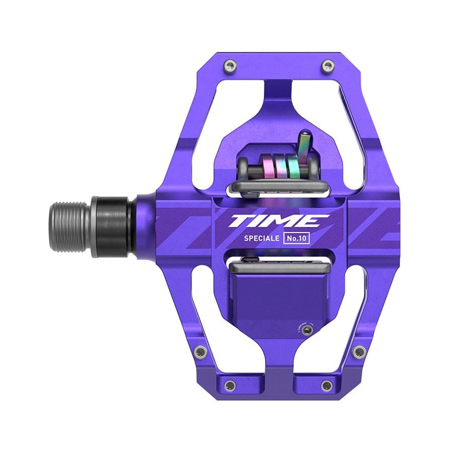 TIME Speciale 10 Large B1 Purple, Pair Clipless MTB Pedals