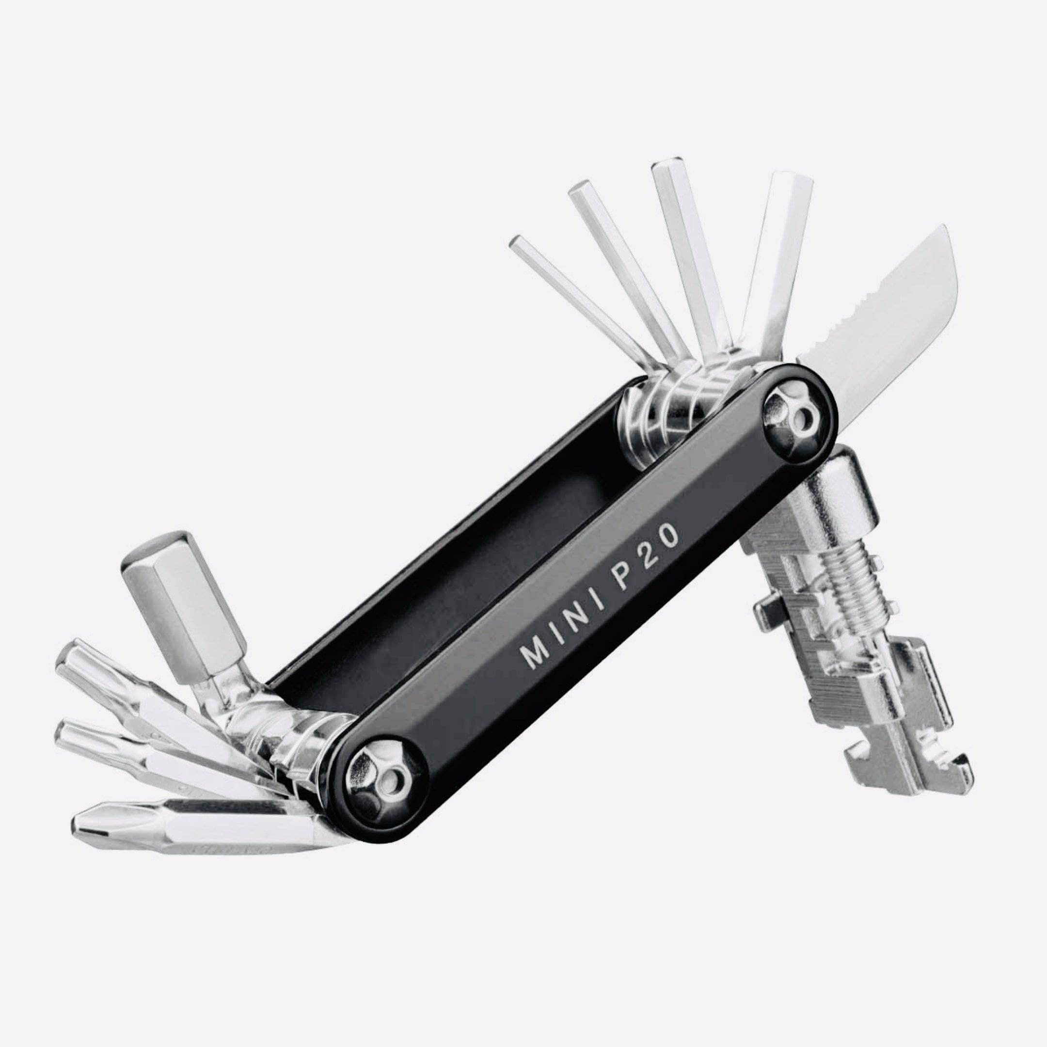 Topeak Mini P20 Multi-Tool Black Accessories - Tools - Multi-Tools