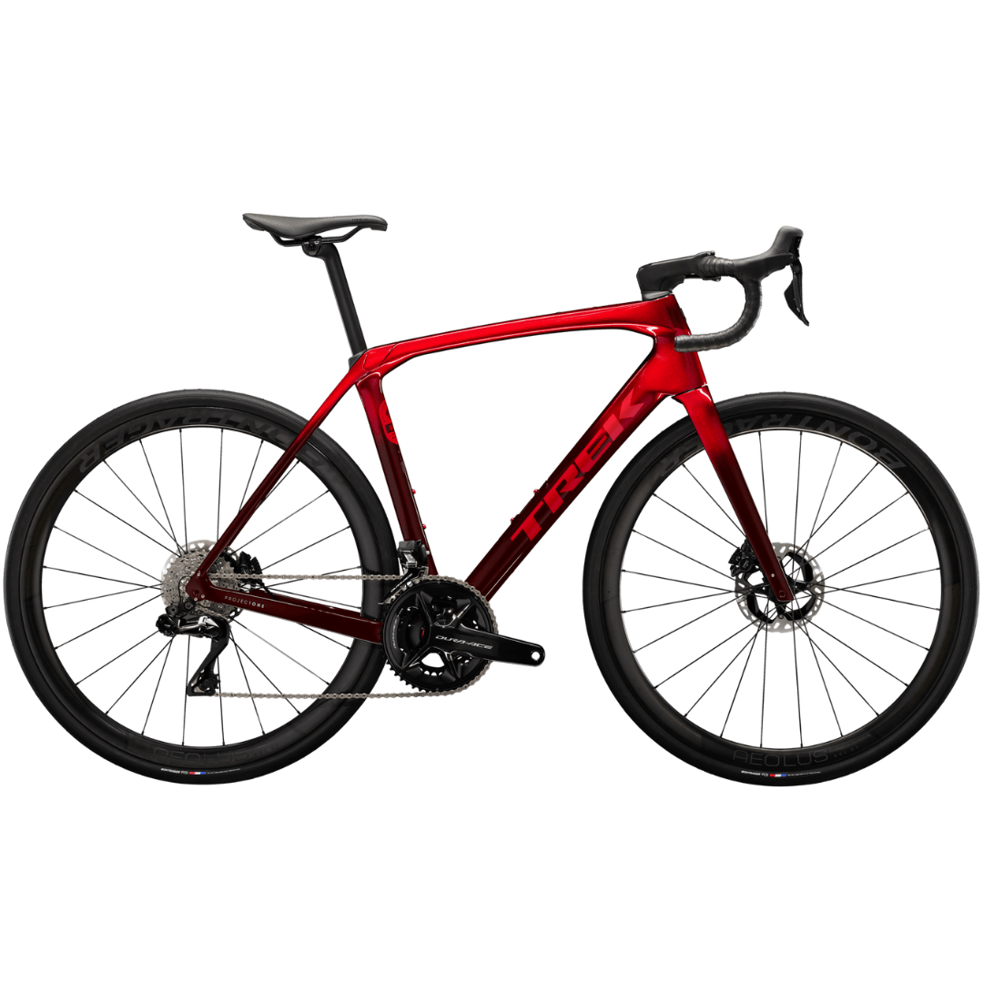 Trek Domane SLR 9 Gen 4 Metallic Red Smoke to Red Carbon Smoke / 47 Bikes - Road