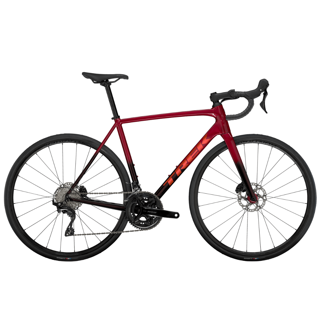 Trek Émonda ALR 5 Crimson to Dark Carmine Fade / 47 Bikes - Road