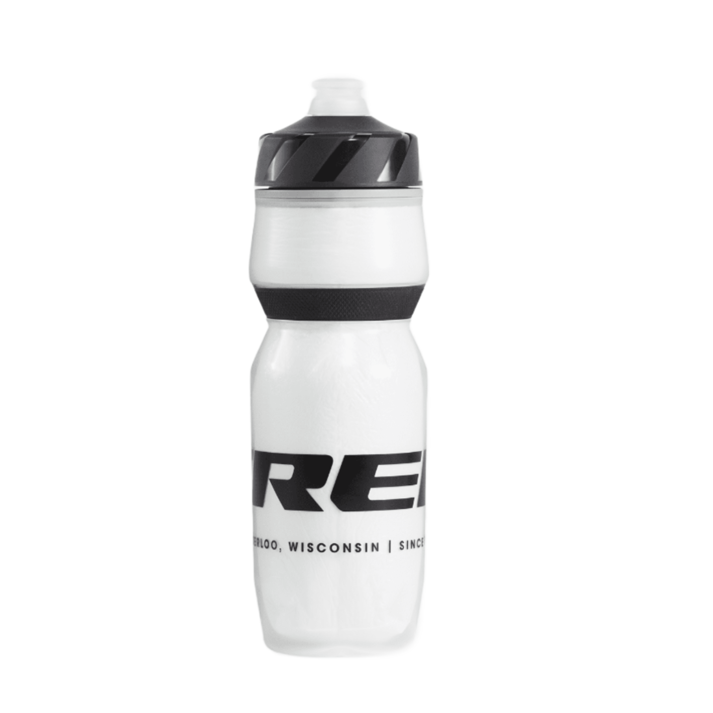 Trek Voda Ice 20oz Water Bottle White/Black Accessories - Bottles