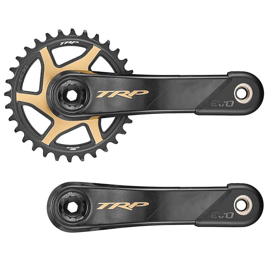 TRP EVO Carbon Crank 65mm, Black, MTB/Boost MTB Cranksets