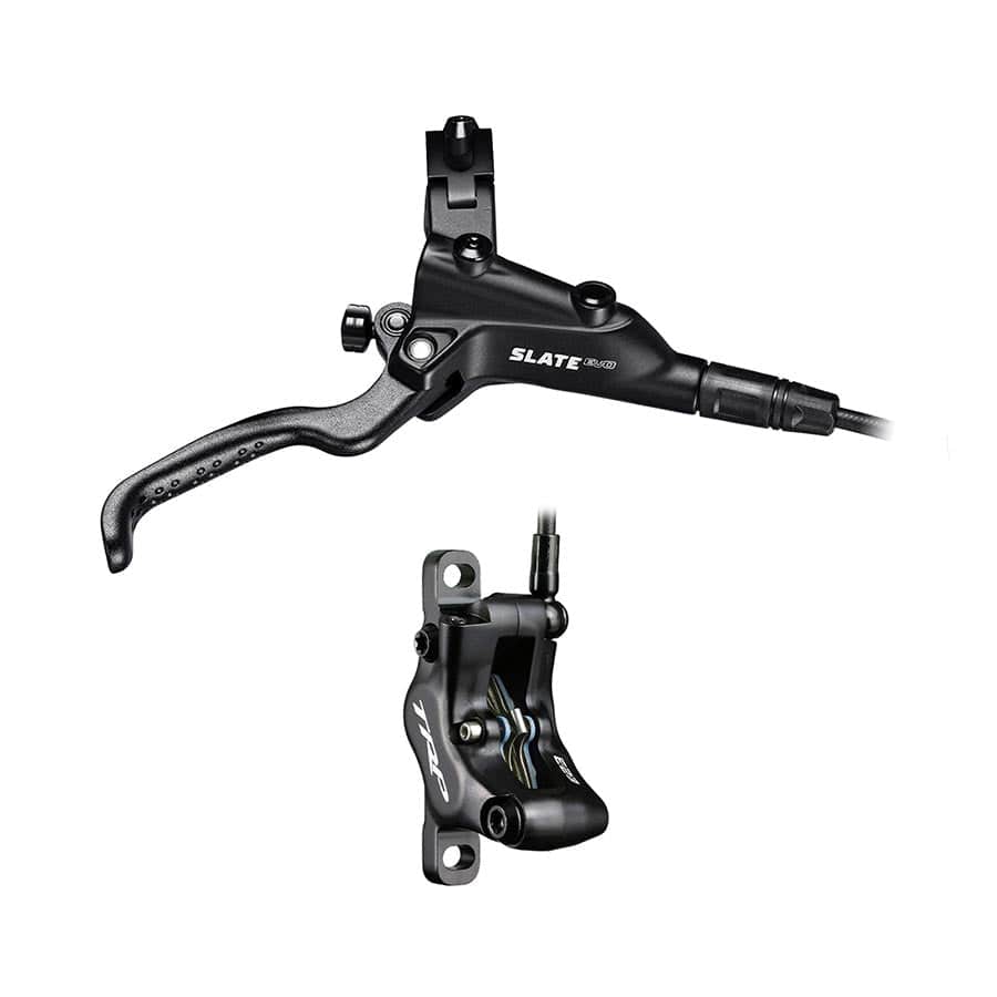 TRP Slate EVO Front, Post mount, Disc: Not included, 307g, Black MTB Hydraulic Disc Brakes