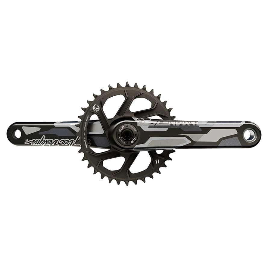 Truvativ Descendant CoLab DH DUB Black, Boost MTB Cranksets