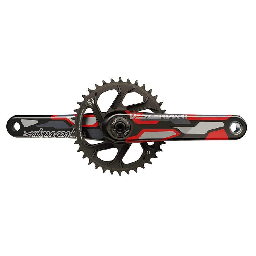 Truvativ Descendant CoLab DH DUB Red, Boost MTB Cranksets