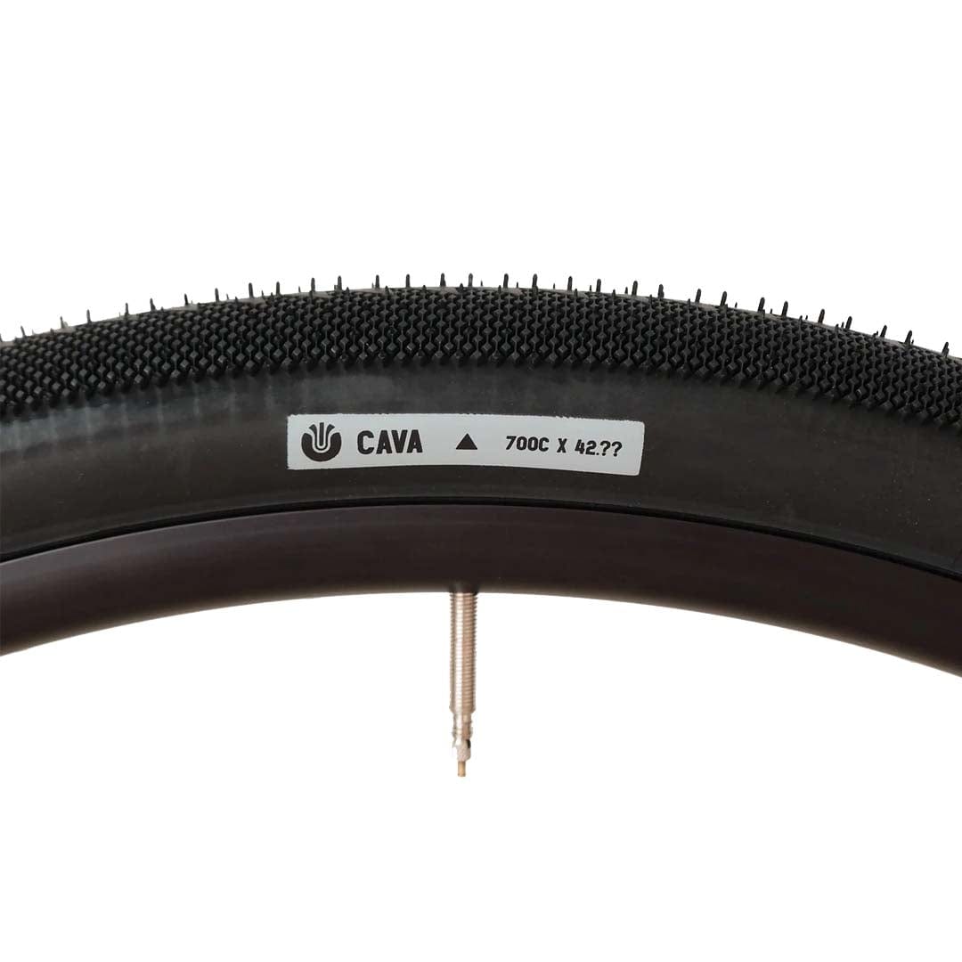 Ultradynamico CAVA JFF Black/Black / 700c x 42.?? Parts - Tires - Gravel