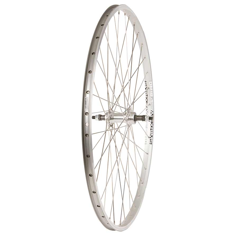 Wheel Shop, Alex DM18 Silver/ Shimano HB-M475, Wheel, Front, 700C / 622, Holes: 36, QR, 100mm, Rim and Disc IS 6-bolt Formula FM-31, Wheel, Rear, 700C / 622, Holes: 36, Bolt-on, 135mm, Rim, Freewheel / 700 Unclassified